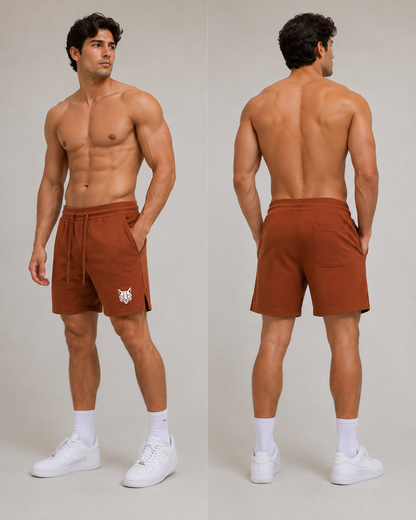 FerLynx Performance Short Brown - Fabric detail