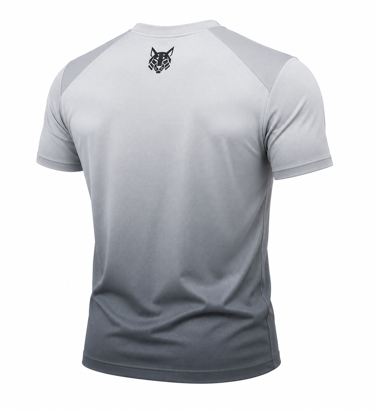 FerLynx Performance Tee Gray Black - Front view