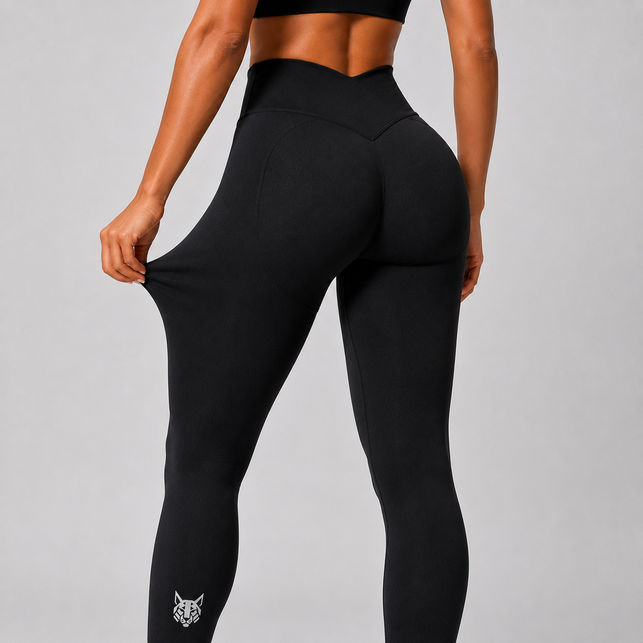Set Shadow FerLynx — Top y Leggings Negro vista 5